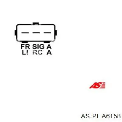 Генератор As-pl A6158 ціна, від 179.44 USD