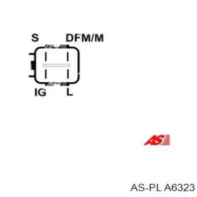 Генератор As-pl A6323 ціна, від 160.04 USD