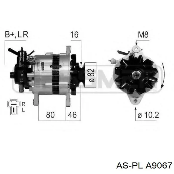 Генератор A9067 As-pl