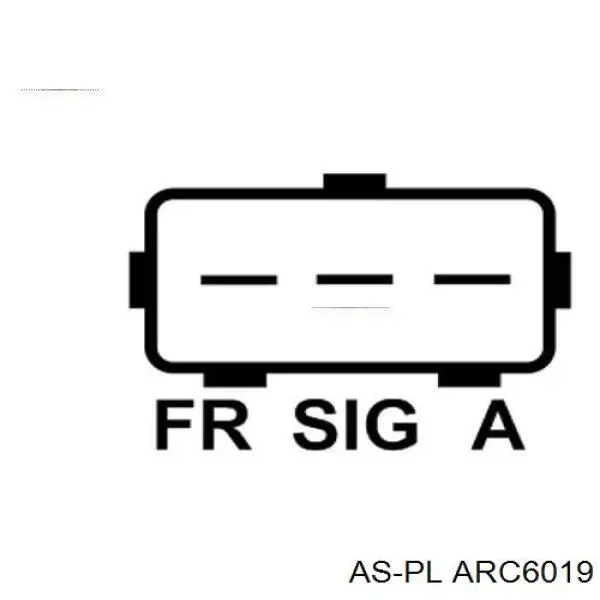 Міст доданий генератора As-pl ARC6019 ціна, від 18.77 USD