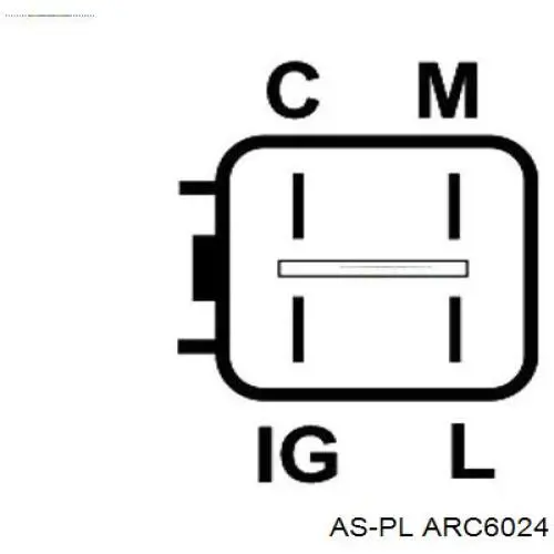 Міст діодний генератора As-pl ARC6024