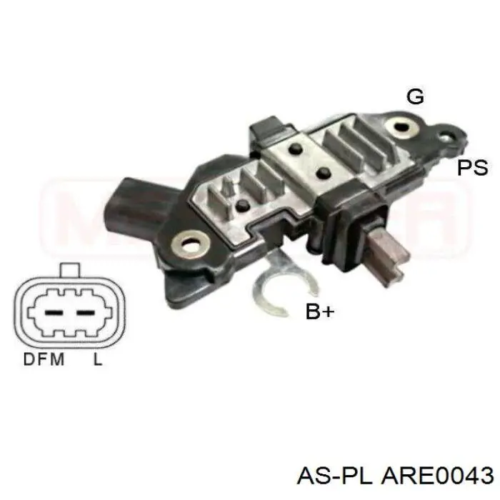 Реле зарядки генератора As-pl ARE0043 ціна, від 23.69 USD
