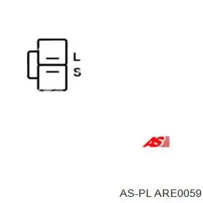 Реле-регулятор генератора, (реле зарядки) ARE0059 As-pl