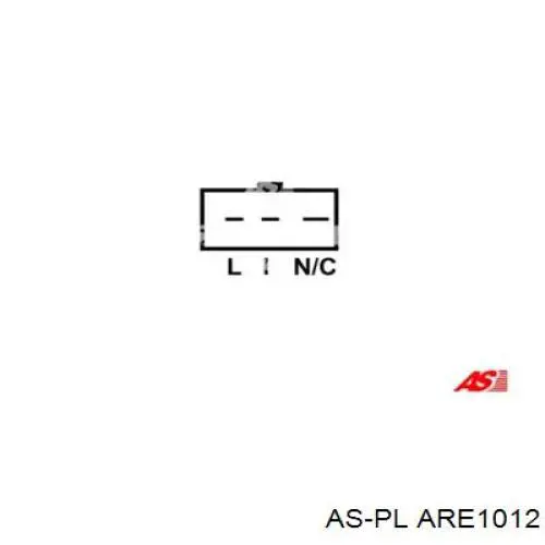 Реле-регулятор генератора, (реле зарядки) ARE1012 As-pl