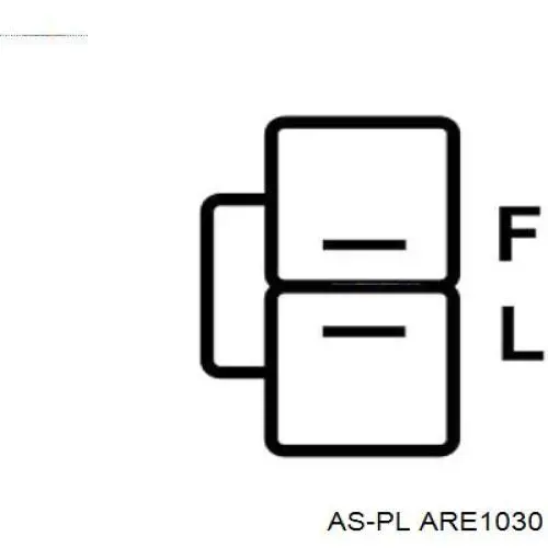 Реле зарядки генератора As-pl ARE1030 ціна, від 24.41 USD