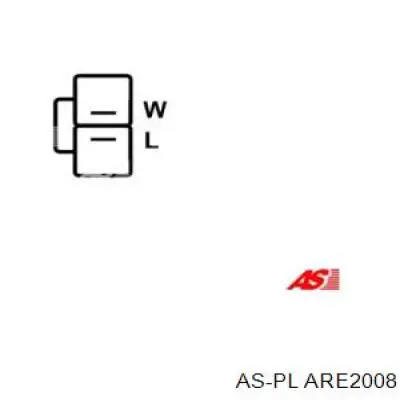 ARE2008 As-pl реле-регулятор генератора, (реле зарядки)