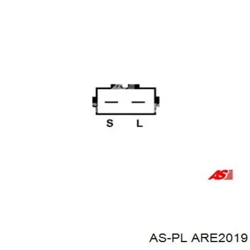 ARE2019 As-pl реле-регулятор генератора, (реле зарядки)