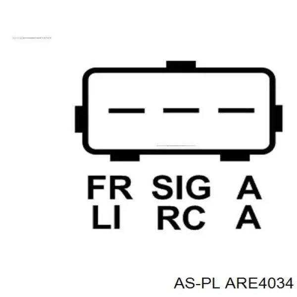 ARE4034 As-pl Реле-регулятор (напруги)