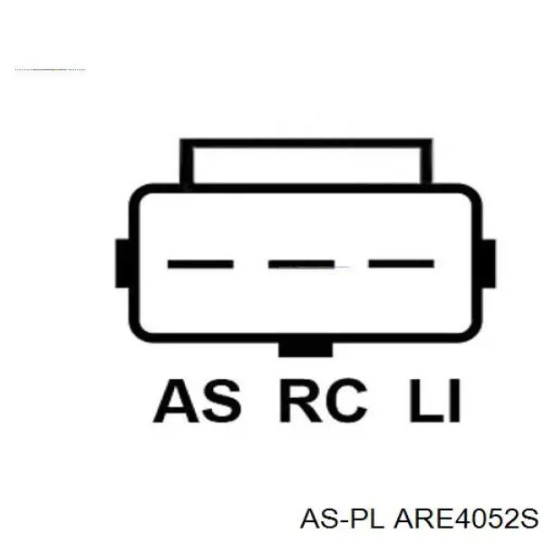 Реле-регулятор генератора, (реле зарядки) ARE4052S As-pl