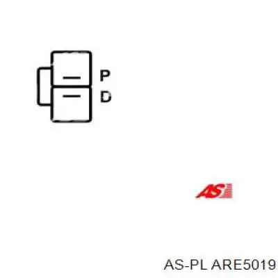 ARE5019 As-pl реле-регулятор генератора, (реле зарядки)