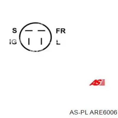ARE6006 As-pl реле-регулятор генератора, (реле зарядки)