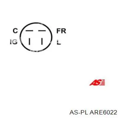 ARE6022 As-pl реле-регулятор генератора, (реле зарядки)