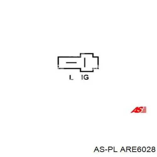 ARE6028 As-pl реле-регулятор генератора, (реле зарядки)