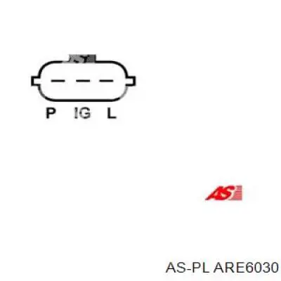 Реле-регулятор генератора, (реле зарядки) ARE6030 As-pl