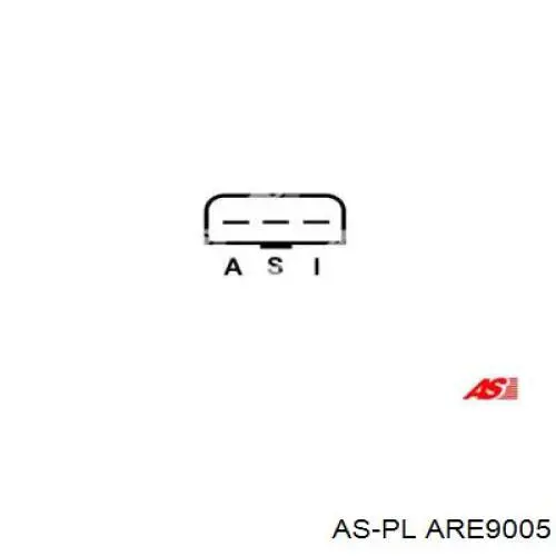 ARE9005 As-pl реле-регулятор генератора, (реле зарядки)