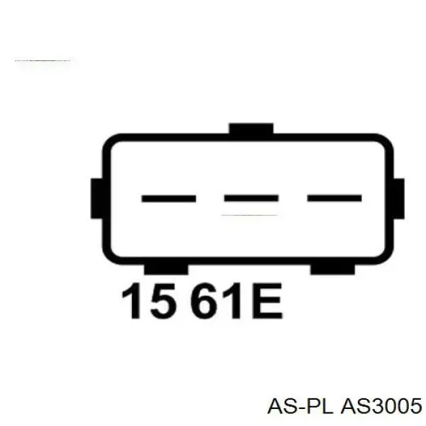Обмотка генератора, статор As-pl AS3005