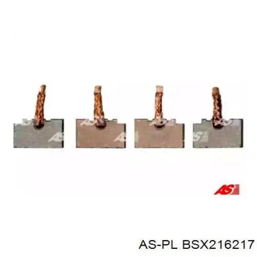 Щітка стартера As-pl BSX216217 ціна, від 6.11 USD