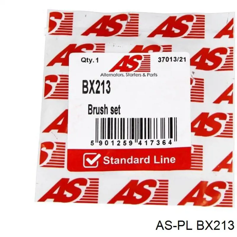 Щітки до генератора As-pl BX213