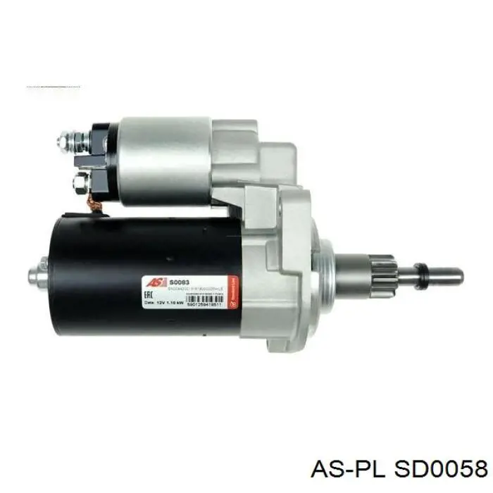 SD0058 As-pl Привід стартера бендикс