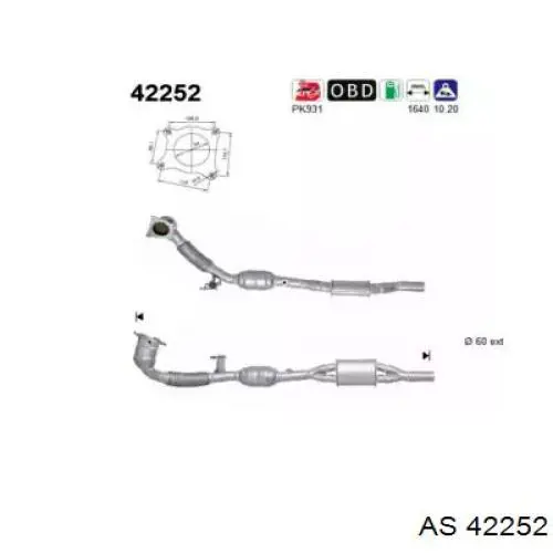 Глушник, передня частина VAG 8J0254501AX ціна, від 2162.89 USD
