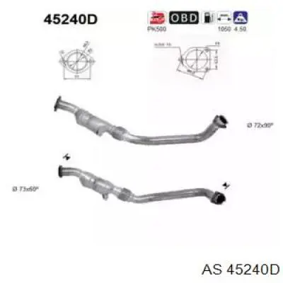 Каталітичний нейтралізатор відпрацьованих газів на BMW 5  E39