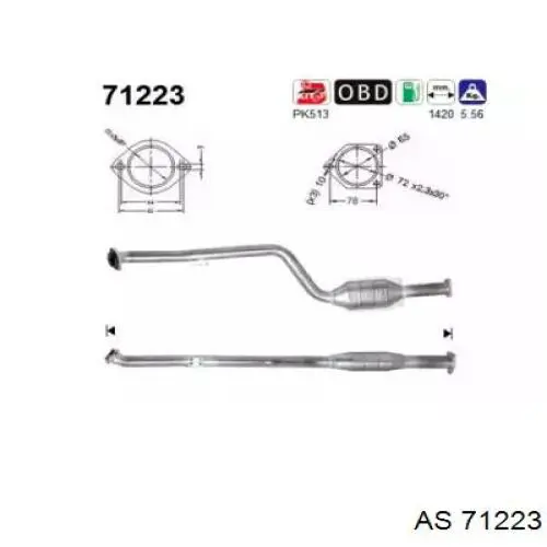 Купити A2094901719 Mercedes Перетворювач відпрацьованих газів