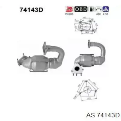 Купити 8201166555 Renault (RVI) Перетворювач відпрацьованих газів