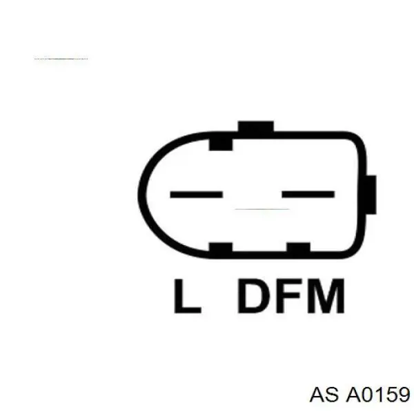 Генератор AS/Auto Storm A0159 ціна, від 142.54 USD