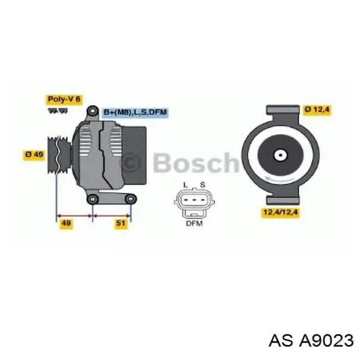 Генератор A9023 AS/Auto Storm