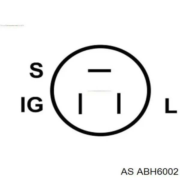 Щіткотримач генератора AS/Auto Storm ABH6002 ціна, від 2.61 USD