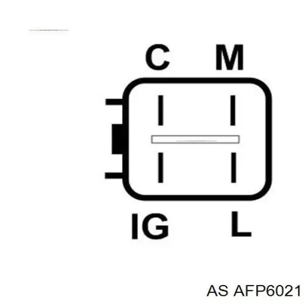 Шків генератора AFP6021 AS/Auto Storm