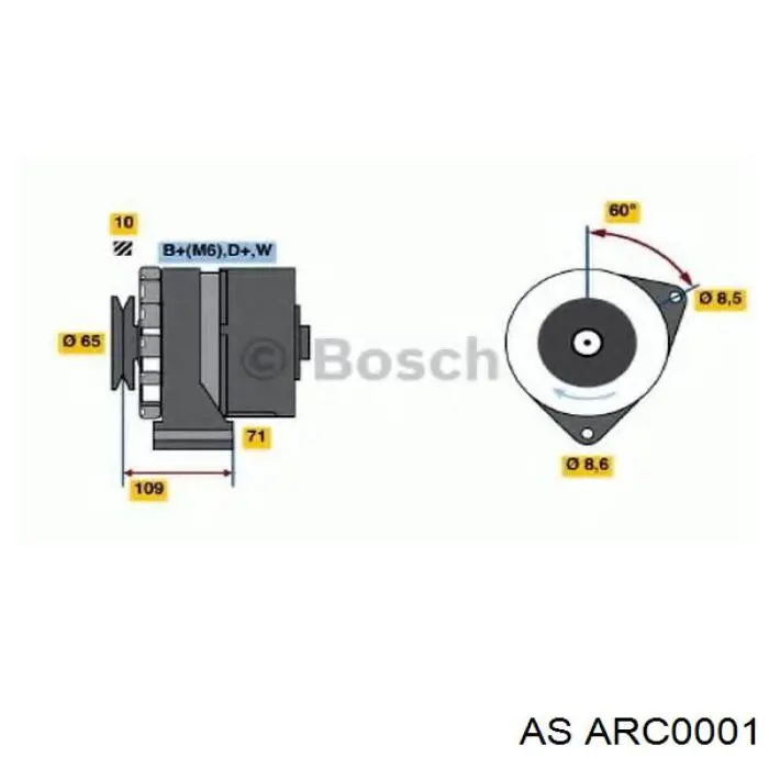 Купити 1363915 Volvo Діодний міст