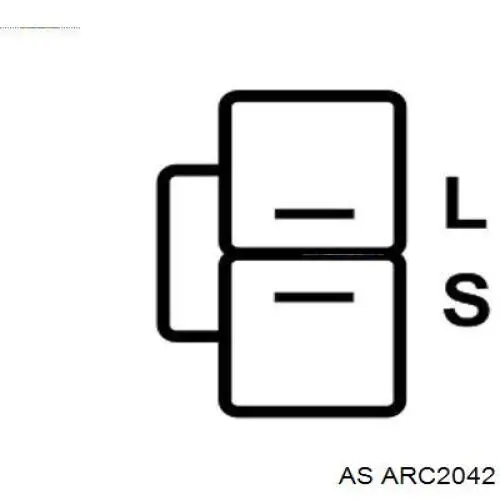 Міст діодний генератора ARC2042 AS/Auto Storm