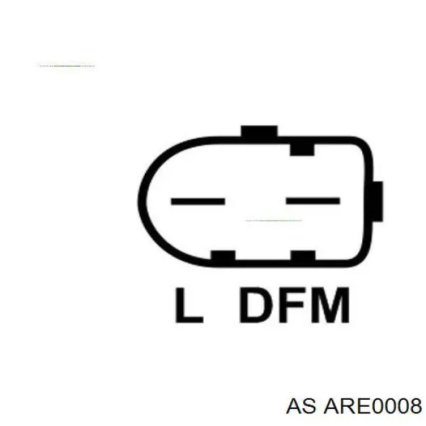 Купити ARE0008 AS/Auto Storm Реле регулятор напруги генератора