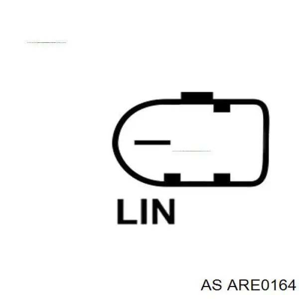 ARE0164 AS/Auto Storm реле-регулятор генератора, (реле зарядки)