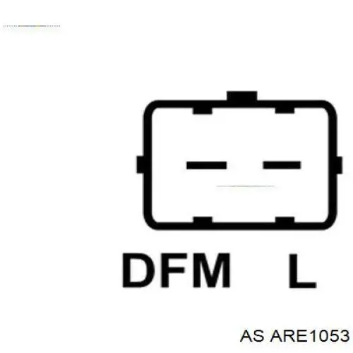 Реле-регулятор генератора, (реле зарядки) ARE1053 AS/Auto Storm