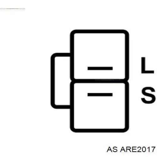 Реле генератора ARE2017 AS/Auto Storm