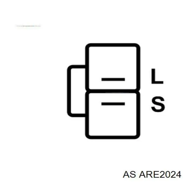 ARE2024 AS/Auto Storm реле-регулятор генератора, (реле зарядки)