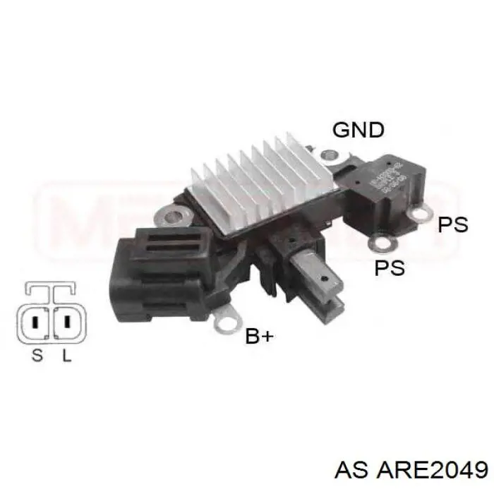 ARE2049 AS/Auto Storm реле-регулятор генератора, (реле зарядки)