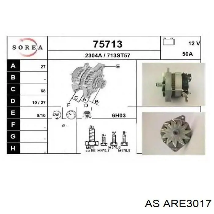 21544206 Mercedes Реле-регулятор (напруги)