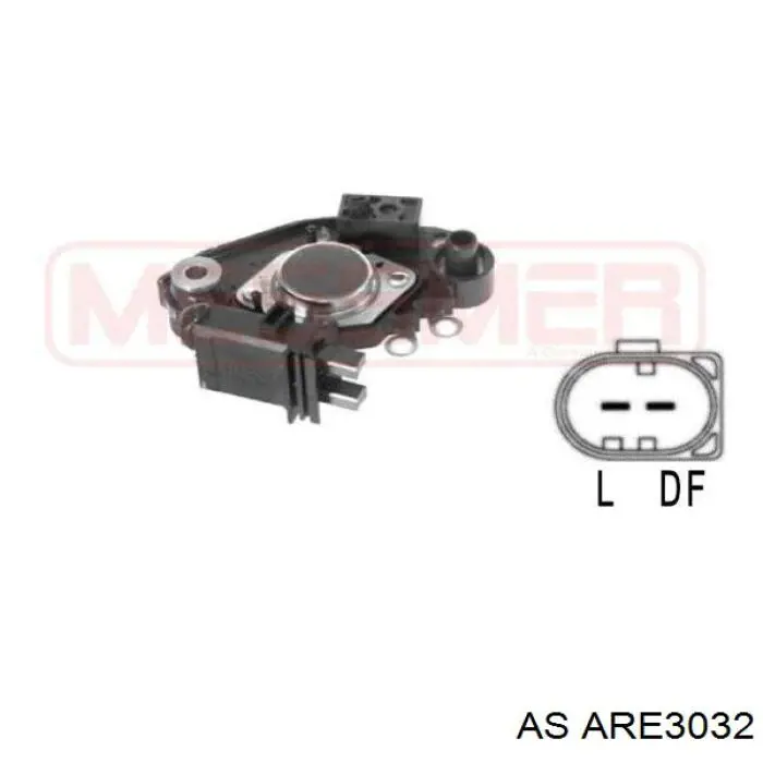 ARE3032 AS/Auto Storm реле-регулятор генератора, (реле зарядки)
