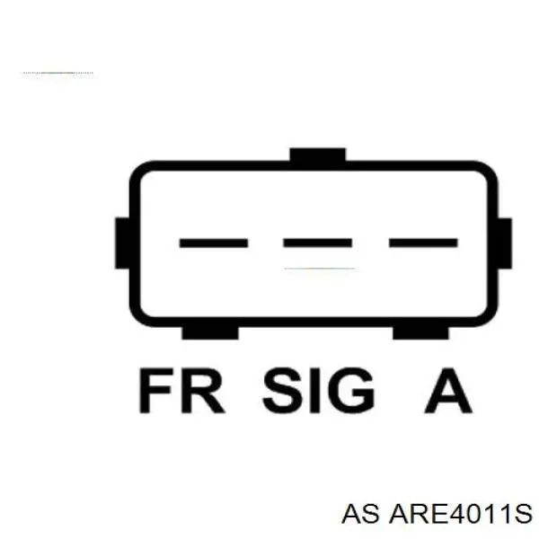 Реле-регулятор генератора, (реле зарядки) ARE4011S AS/Auto Storm