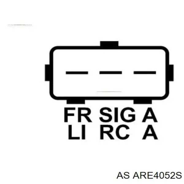 Реле зарядки генератора AS/Auto Storm ARE4052S ціна, від 20.95 USD