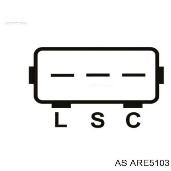 Реле зарядки генератора AS/Auto Storm ARE5103S ціна, від 22.66 USD