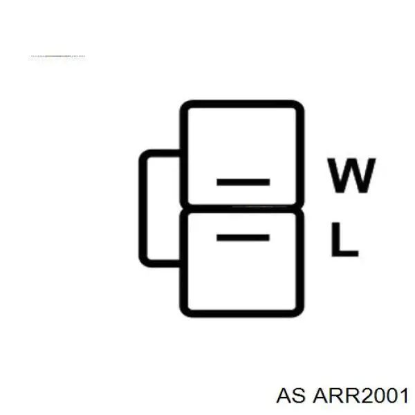 Реле зарядки генератора AS/Auto Storm ARR2001 ціна, від 12.64 USD