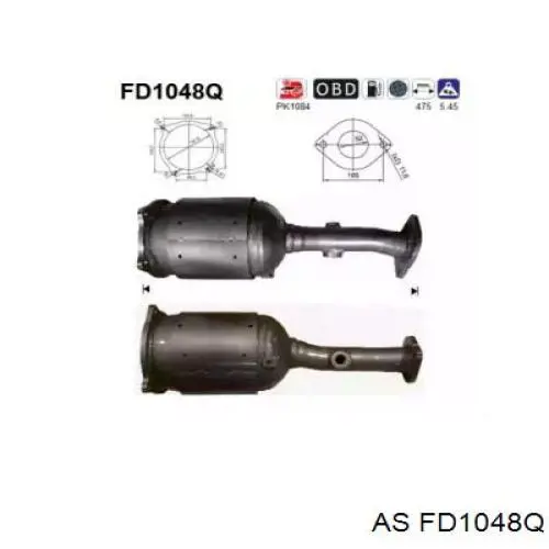 Купити DPF095 Polcar Сажевый фільтр
