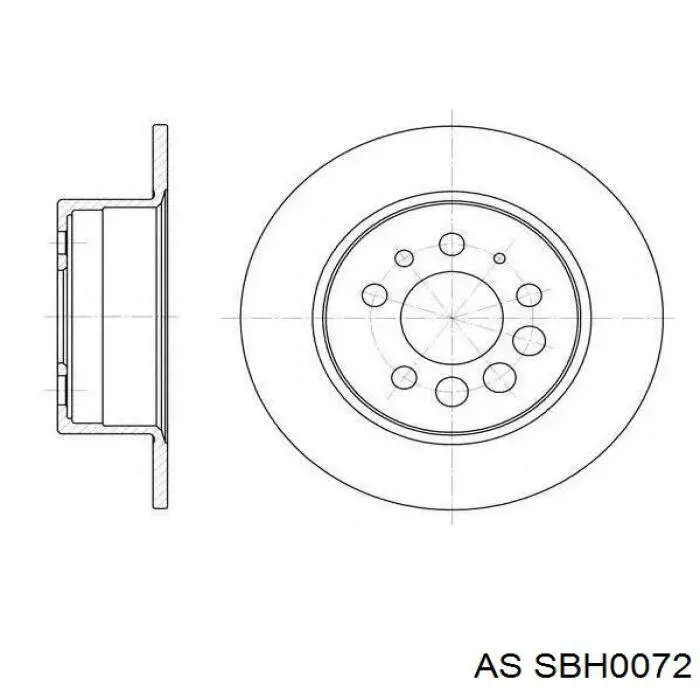 SBH0072 AS/Auto Storm Щеткодеpжатель стартера