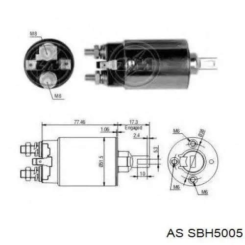 Купити AMH0033 Magneti Marelli Щеткодеpжатель стартера