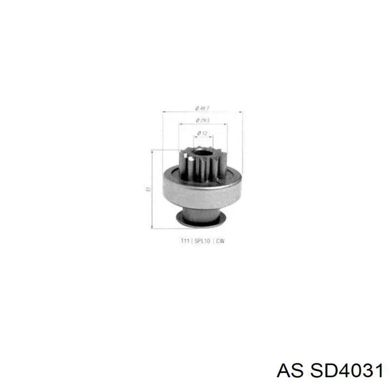 Бендикс AS/Auto Storm SD4031 ціна, від 11.98 USD