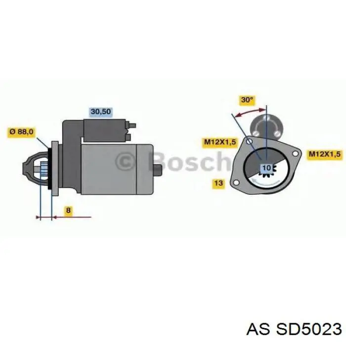 Бендикс Casco CDR35100AS ціна, від 9.72 USD